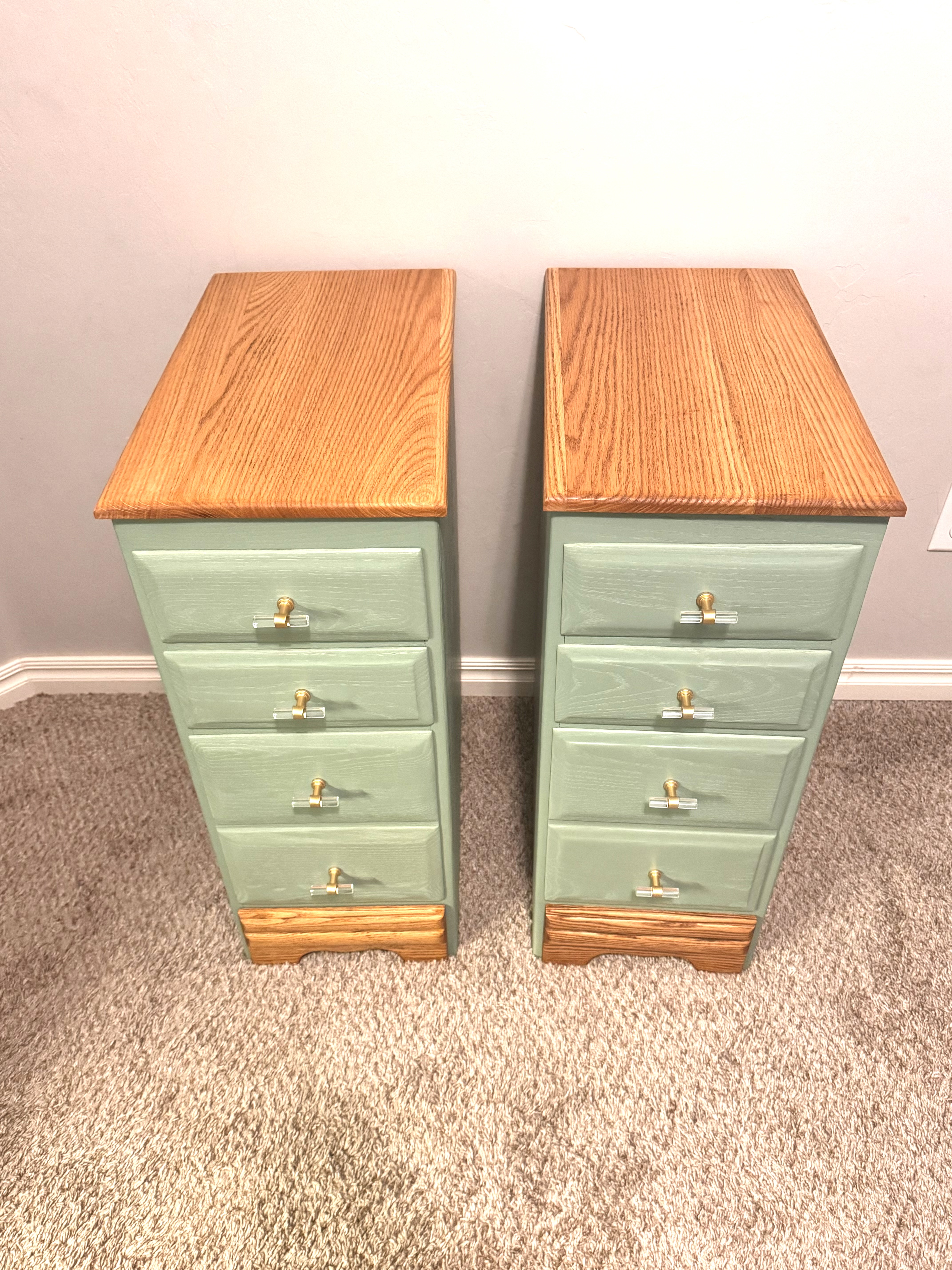 Solid Oak Night Stands